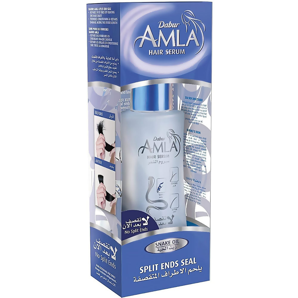 دابر املا سيرم - Dabur Amla Serum (50ml, Snake Oil Spilt Ends)