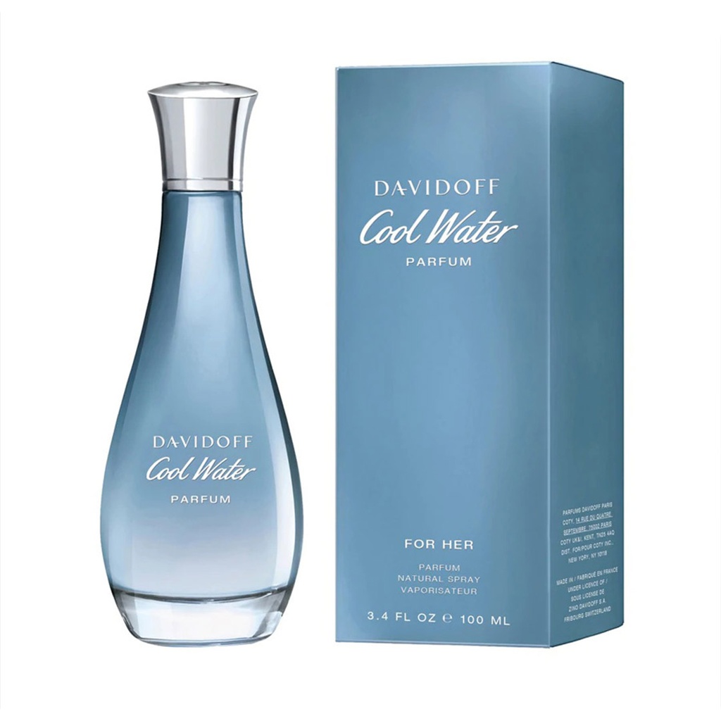 دافيدوف كول ووتر برفيوم - Davidoff Cool Water Parfum EDP-W (100ml)