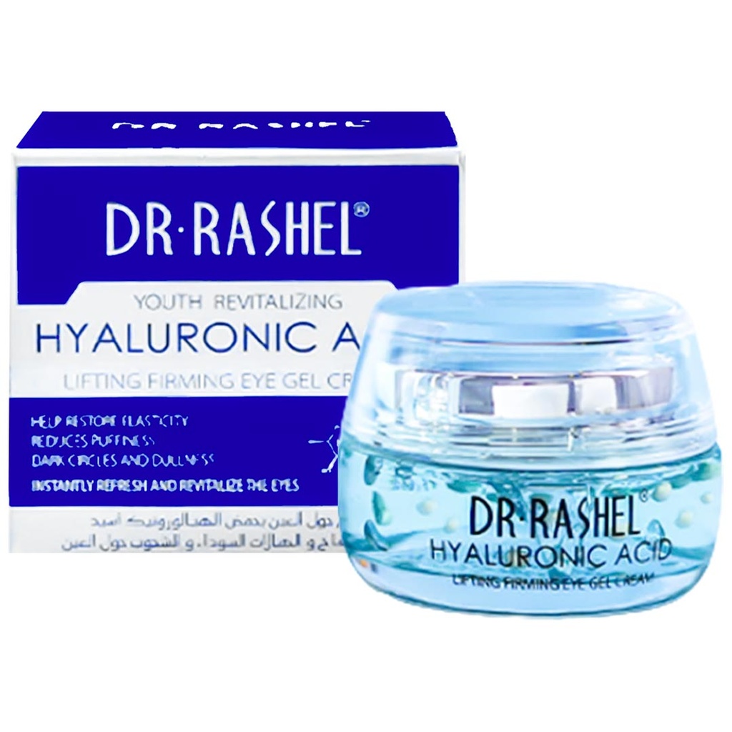 دكتور راشيل كريم حول العين - Dr Rashel Firming Eye Cream (30g, حمض الهيالورونيك)