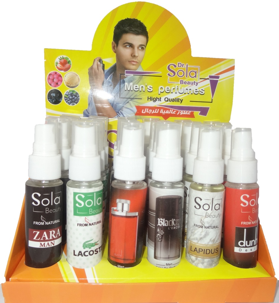 دكتور سولا بيوتى برفيوم - Dr.Sola Beauty Perfumes (men, 35ml)