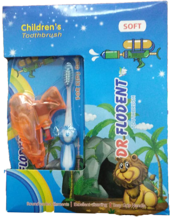 دكتور فلودنت فرشاة اسنان - Dr Flodent Tooth Brush (اطفال, No:3011, Soft)