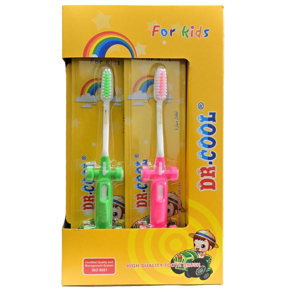 دكتور كول فرشاة اسنان - Dr.Cool Tooth Brush (اطفال, No:CJ04, Soft)