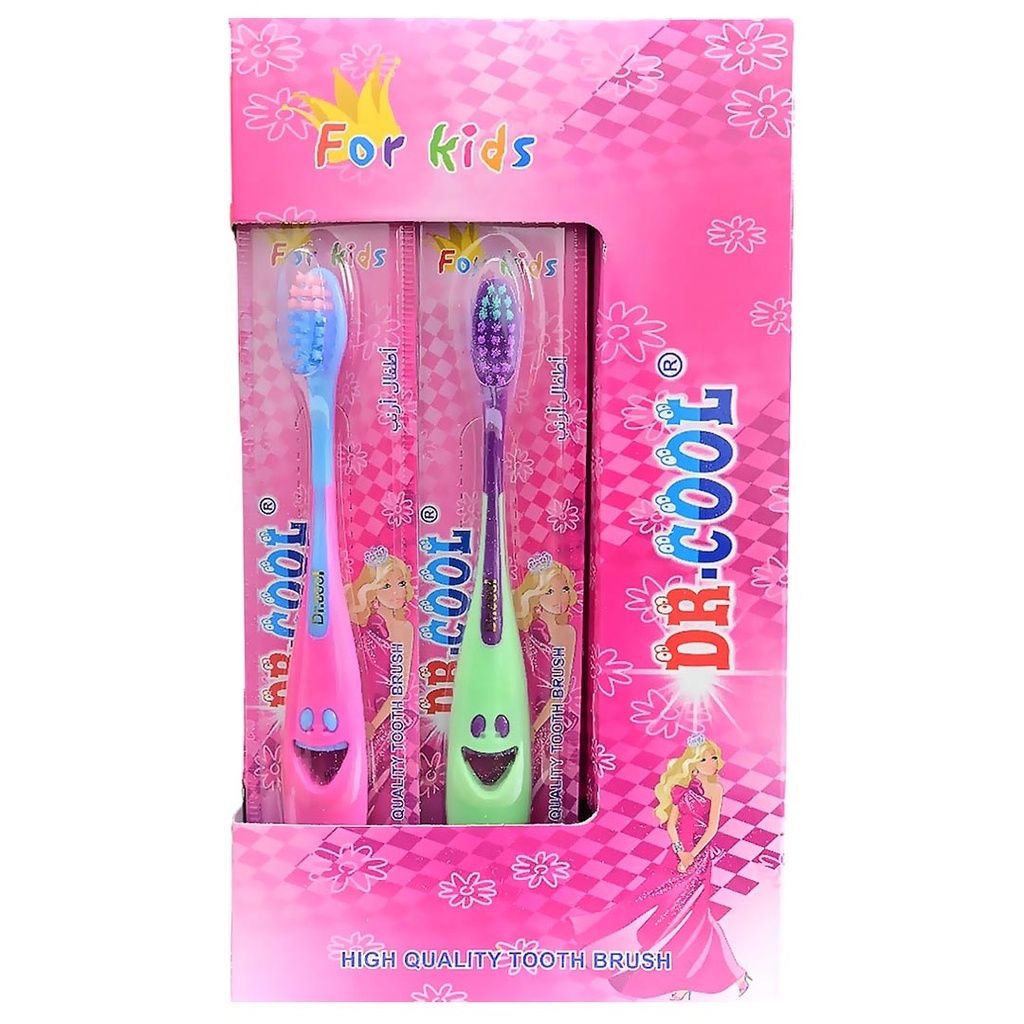 دكتور كول فرشاة اسنان - Dr.Cool Tooth Brush (اطفال, No:P133, Soft)