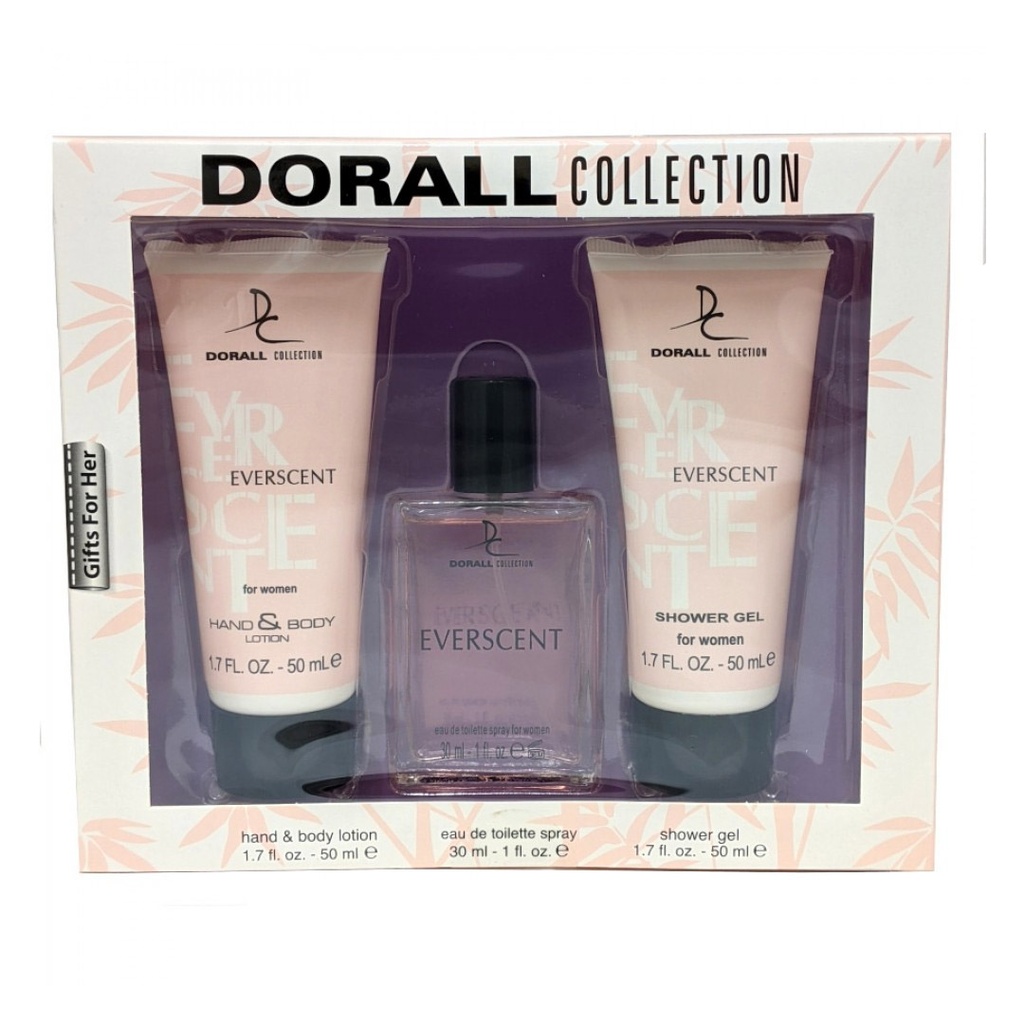 دورال ايفرسينت طقم - Dorall Evrescent Set EDT-W (30ml+50ml+50ml)