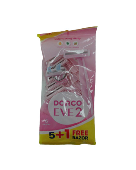 دوركو ايفى 2 نسائى - Dorco Eve 2 Woman (5+1PC)