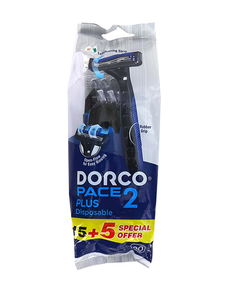 دوركو بيس 2 بلس - Dorco Pace 2 Plus (15+5PC)
