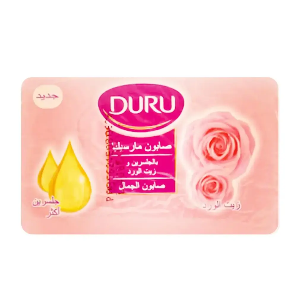 دورو صابون مارسيليا ورد - Duru Soap Marseille Aloe Rose (150g)