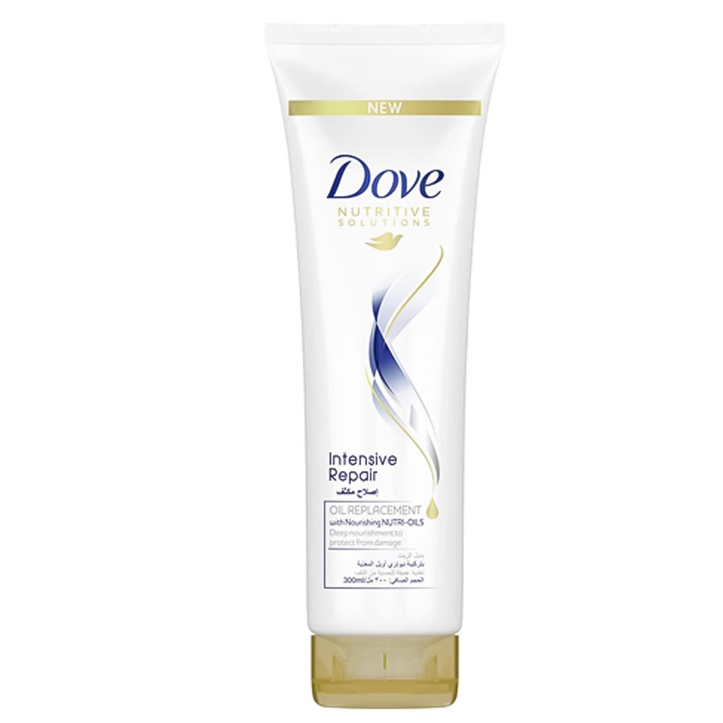 دوف بديل زيت - Dove Oil Replacment (300ml, اصلاح مكثف)