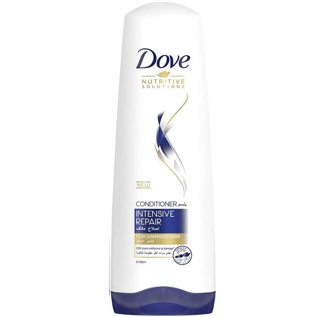 دوف بلسم - Dove Conditioner (350ml, اصلاح مكثف, بدون)