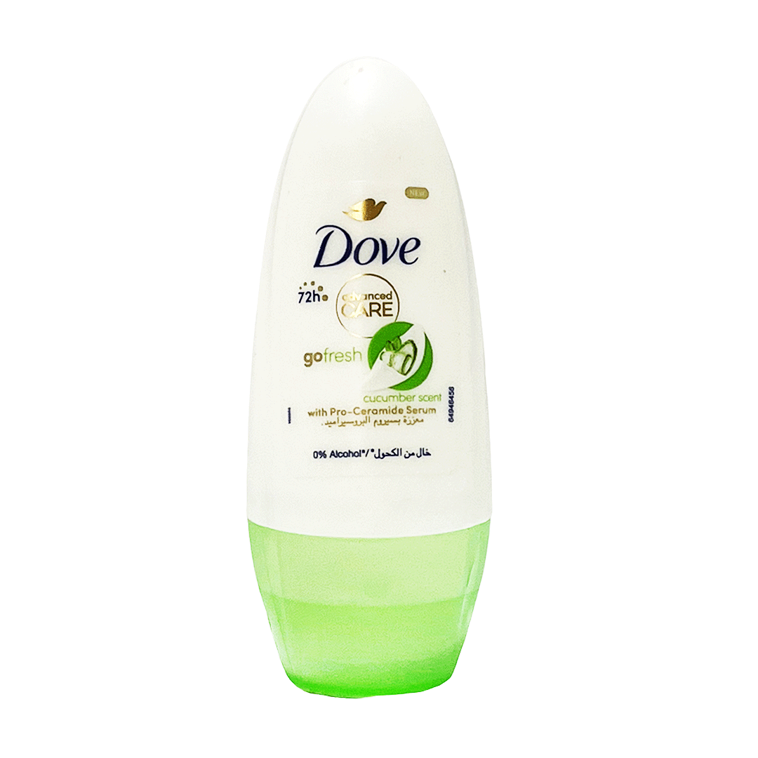 دوف رول اون جو فريش خيار - Dove Roll On Go Fresh Cucumber (50ml)