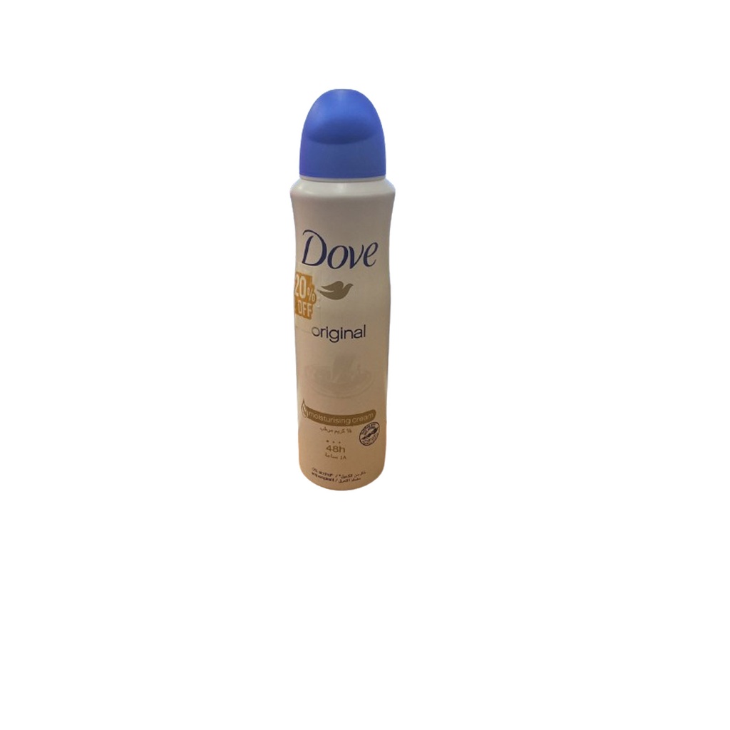 دوف سبراى نسائى - Dove Spray Woman (150ml, اوريجينال, خصم 20%)