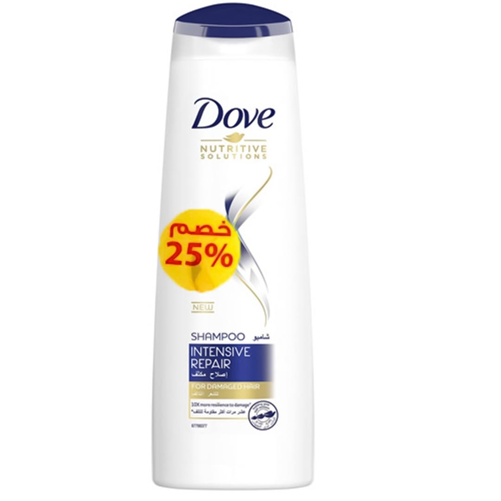 دوف شامبو - Dove Shampoo (200ml, اصلاح مكثف, خصم 25%)
