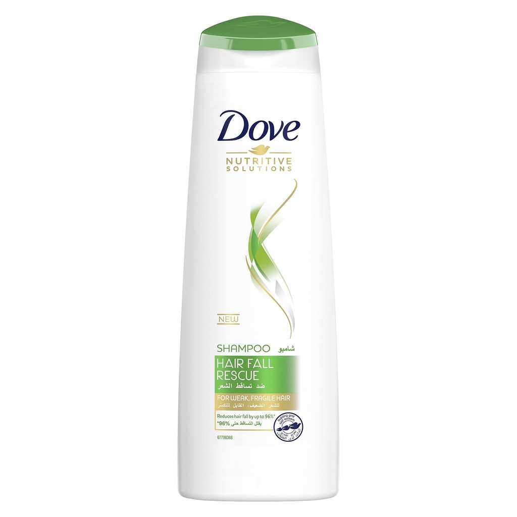 دوف شامبو - Dove Shampoo (400ml, ضد تساقط, بدون)