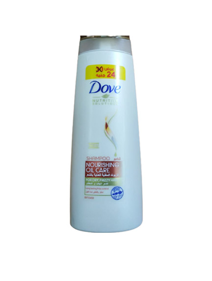 دوف شامبو - Dove Shampoo (200ml, زيوت مغذية, عرض 24 بدل 30جنية)