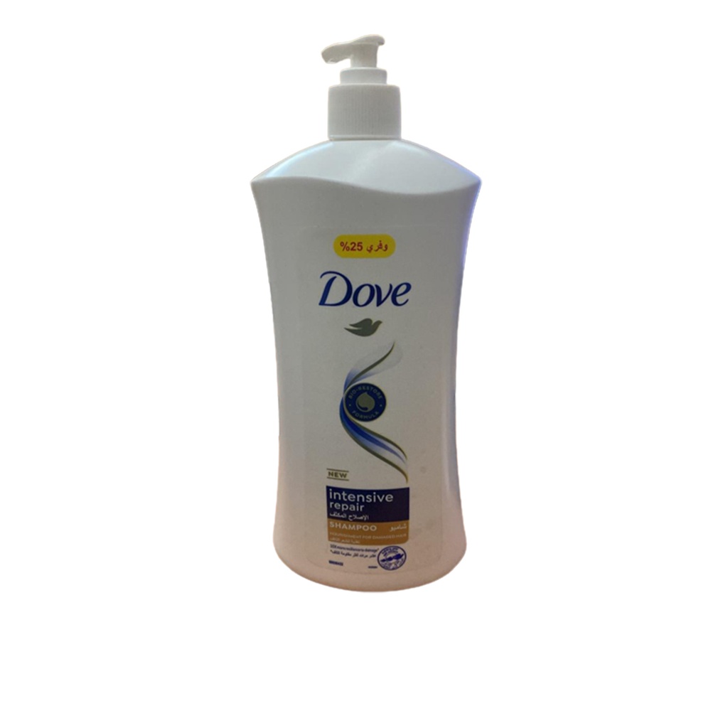 دوف شامبو اصلاح مكثف وفر 25% - Dove Shampoo Intensive Repair Offer 25% (1L)