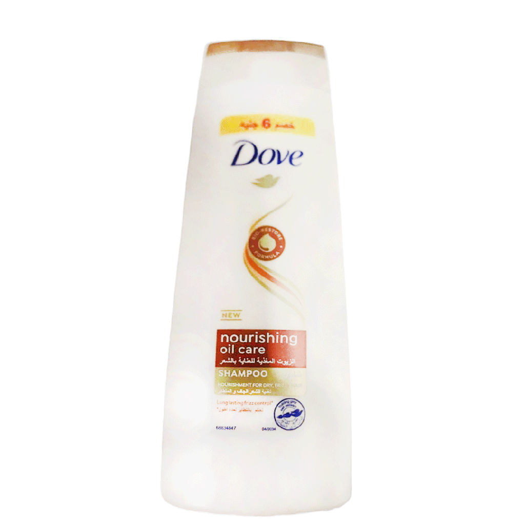 دوف شامبو - Dove Shampoo (180ml, Oil Care, 6 EGP discount)