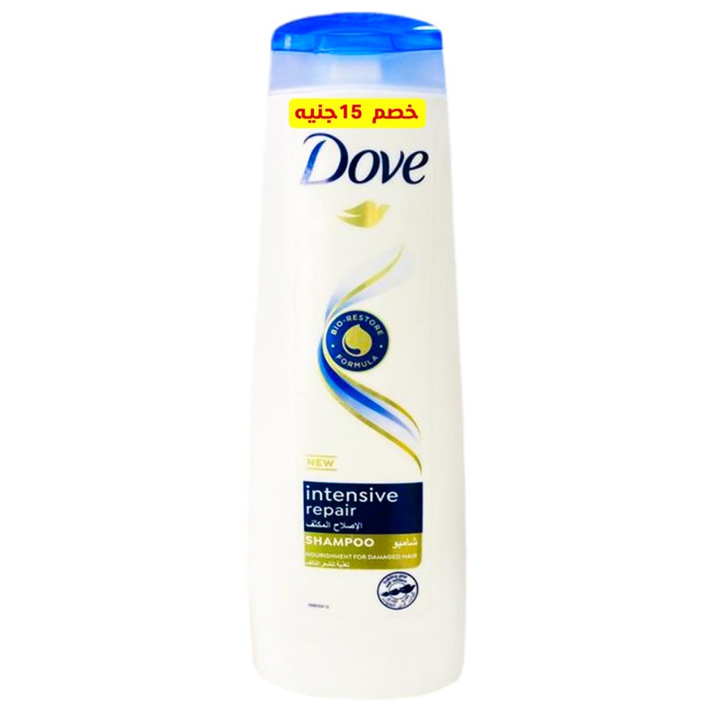 دوف شامبو - Dove Shampoo (360ml, Intensive Repair, Discount 15L.E)