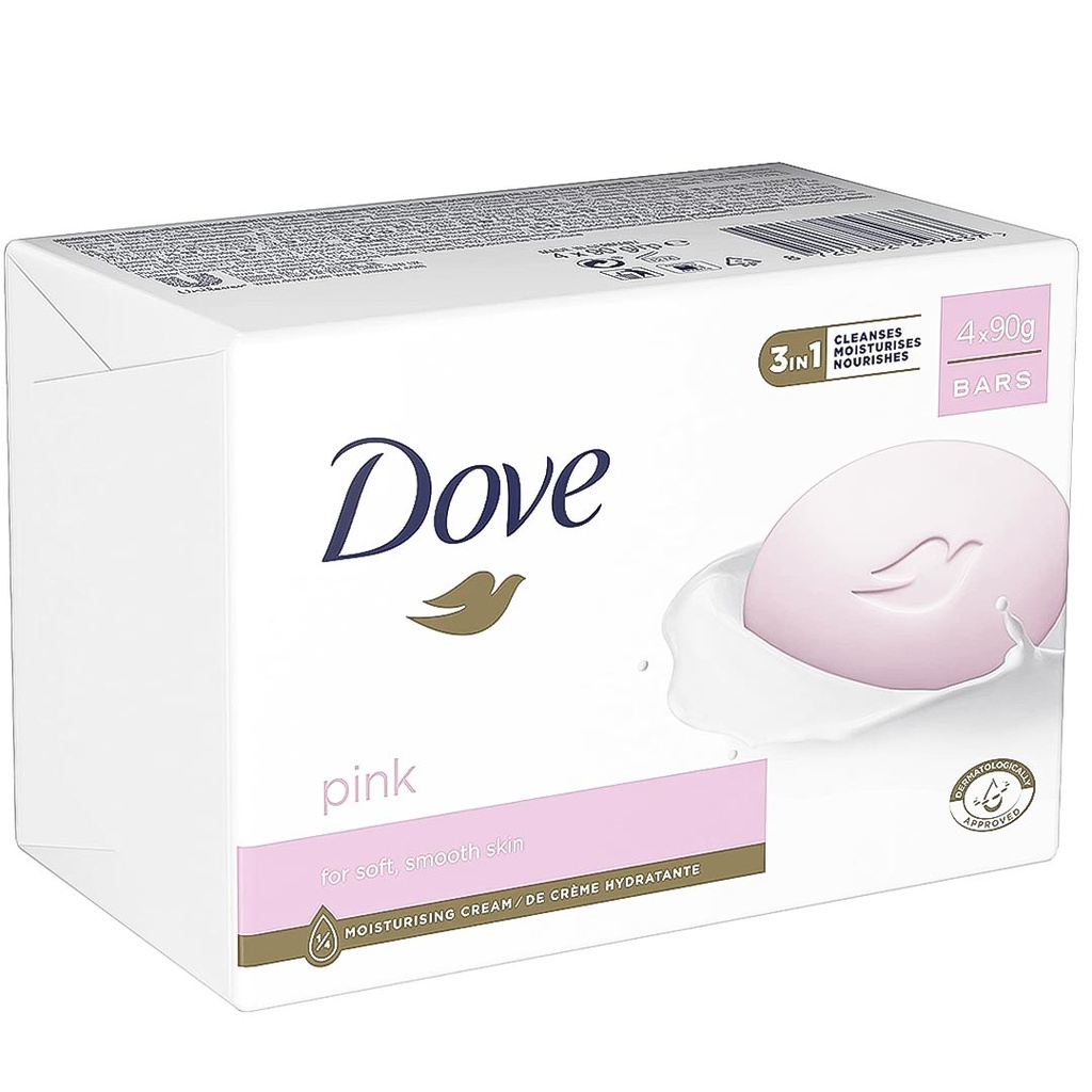 دوف صابون - Dove Soup 4Psc (100g, بينك)
