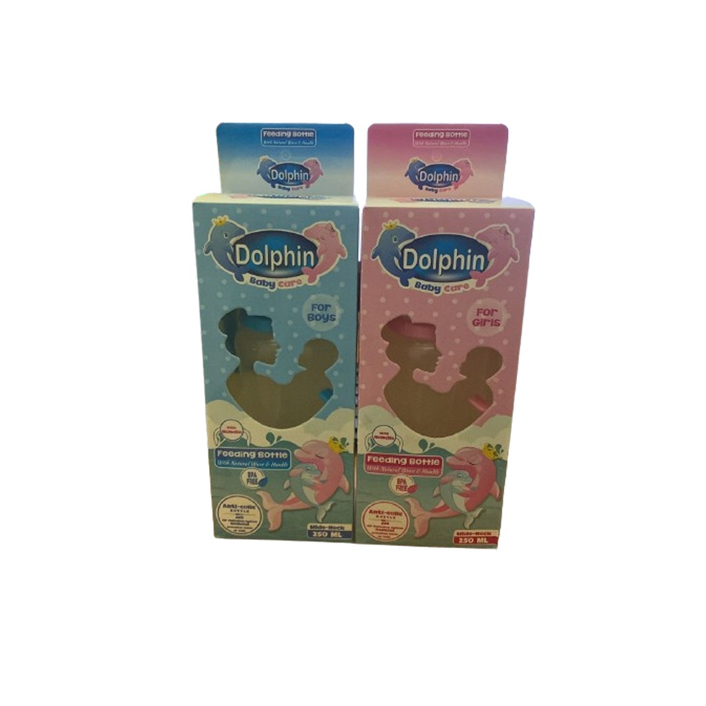 دولفين ببرونة بيد - Dolphin Feeder with hand (250ml)