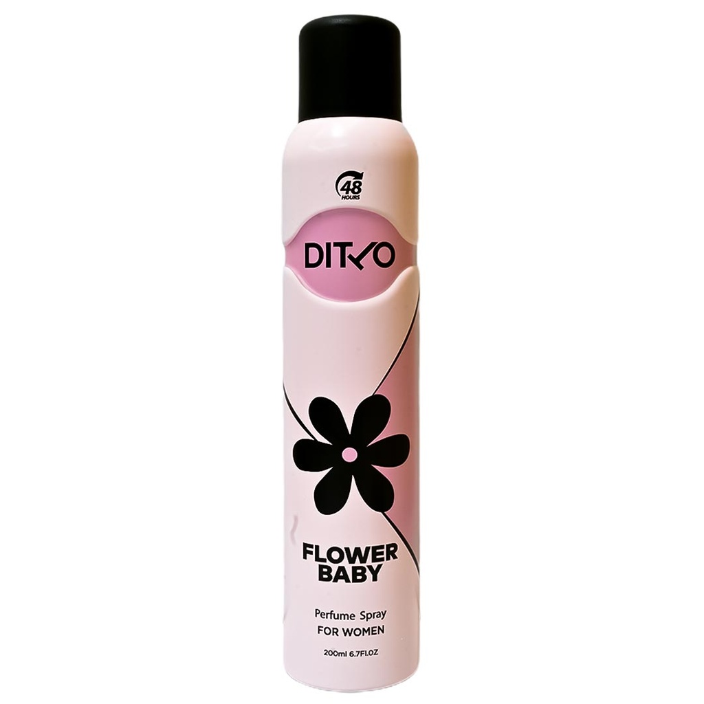 ديتو سبراى - Ditto Spray (نسائى, 200ml, فلاور بيبى)