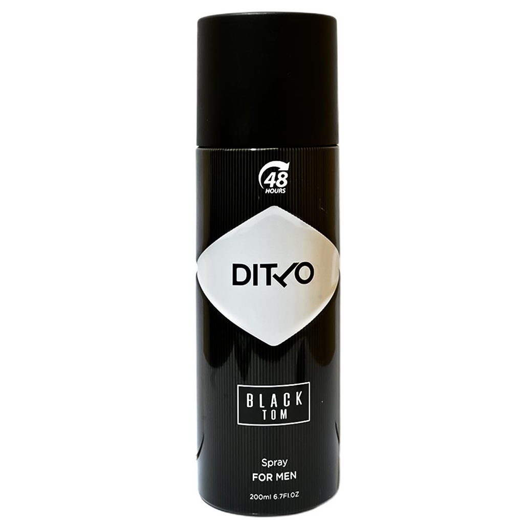 ديتو سبراى - Ditto Spray (رجالى, 200ml, بلاك توم)