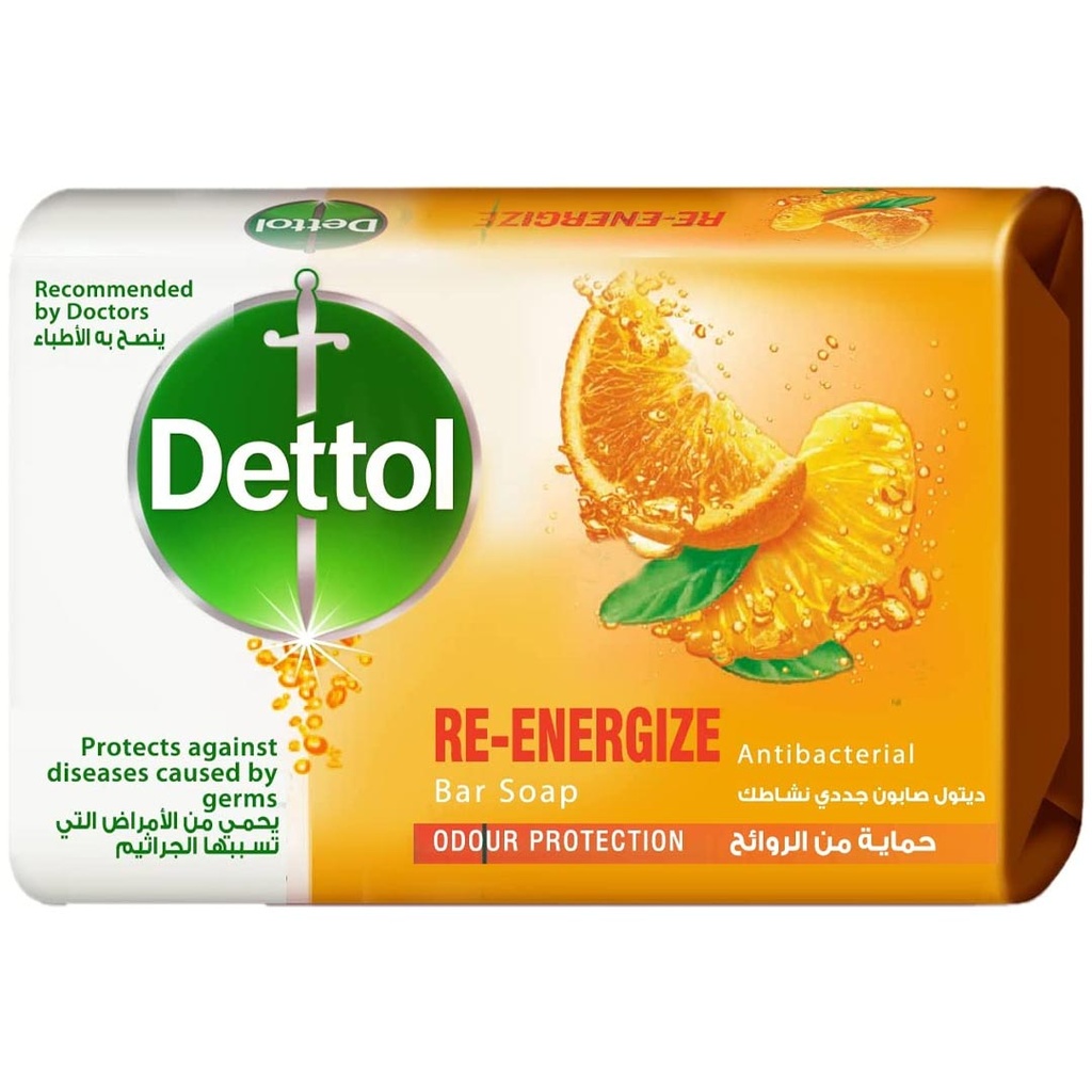 ديتول صابون - Dettol Soap (165g, جددى نشاطك, بدون)