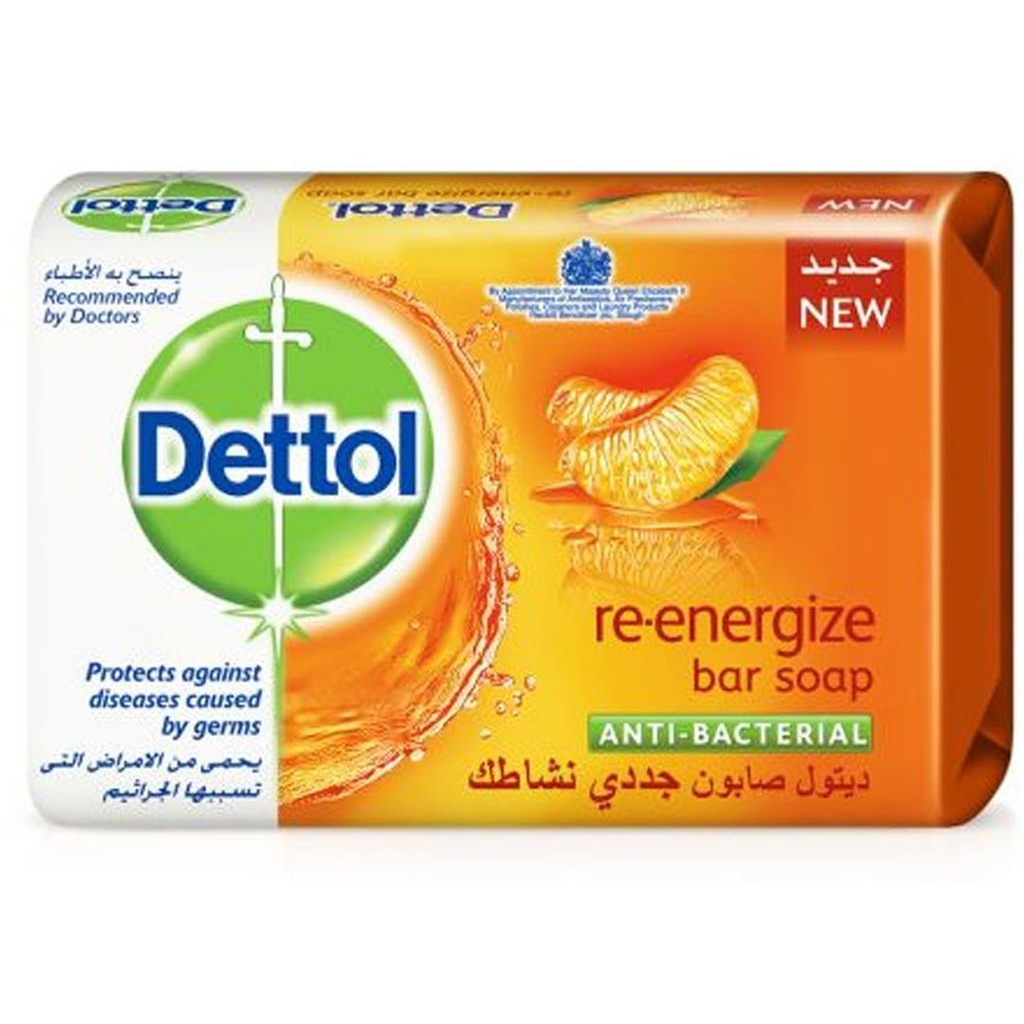 ديتول صابون - Dettol Soap (85g, جددى نشاطك, بدون)