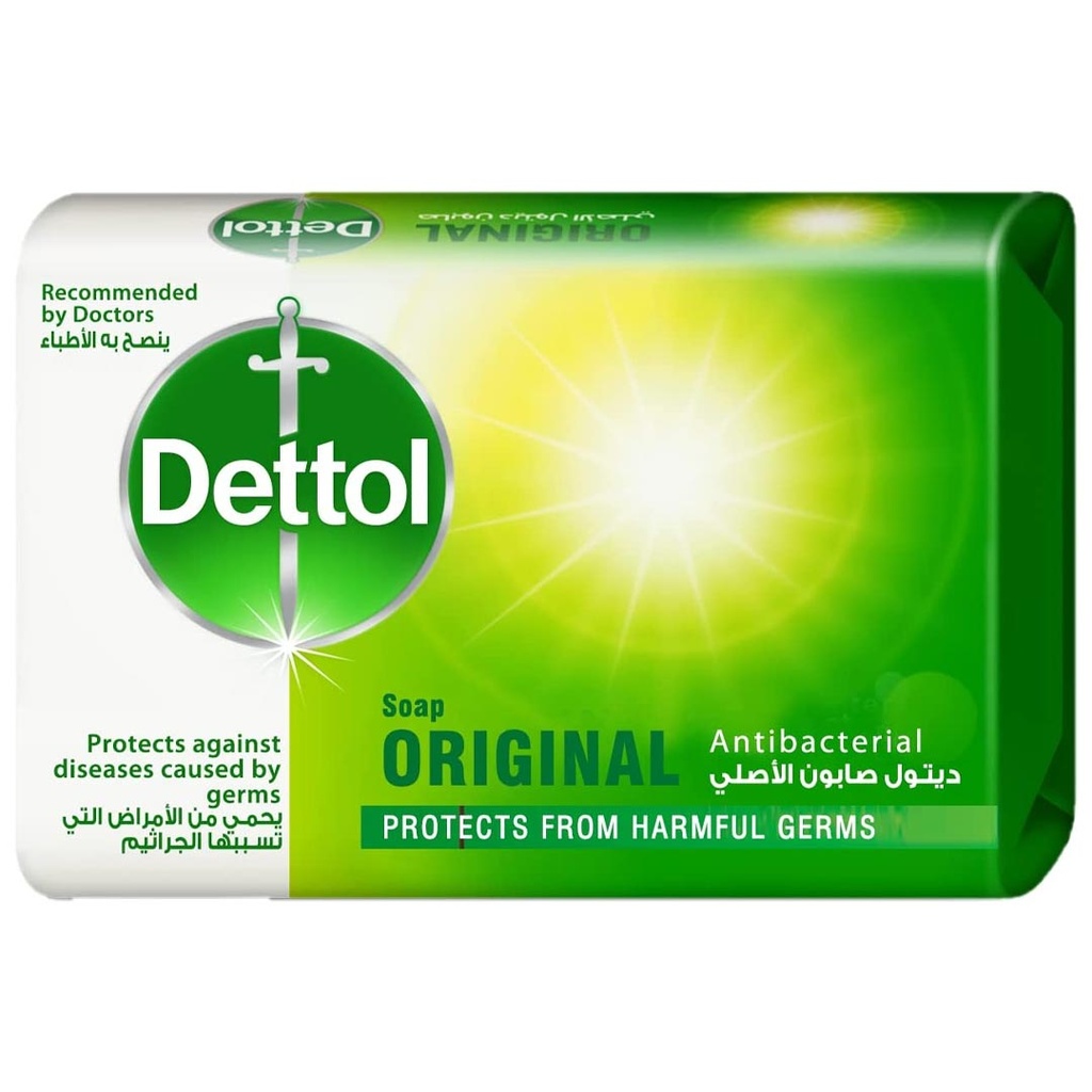 ديتول صابون - Dettol Soap (115g, اصلى, بدون)