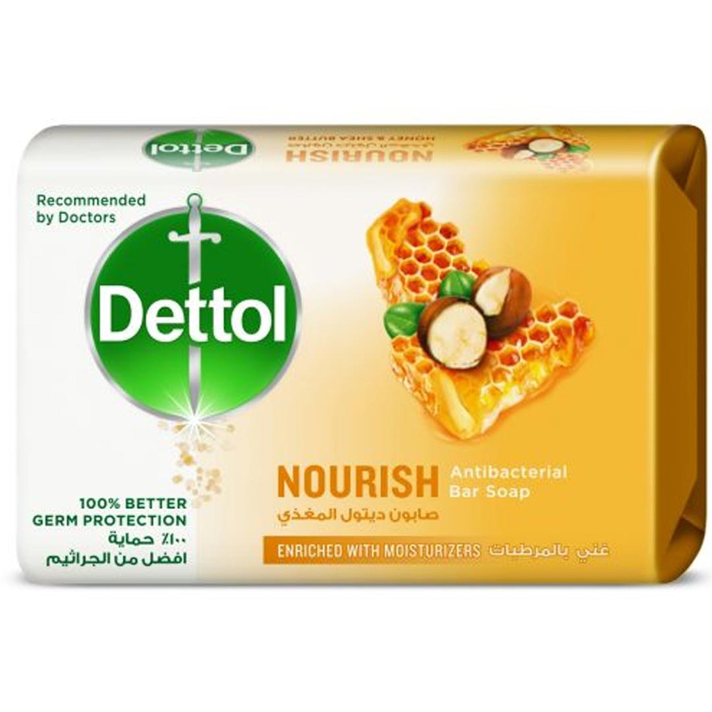 ديتول صابون - Dettol Soap (115g, Nourish, without)
