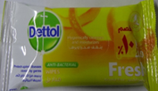 ديتول مناديل - Dettol Wipes (منعش, خصم 10%, 10PC)