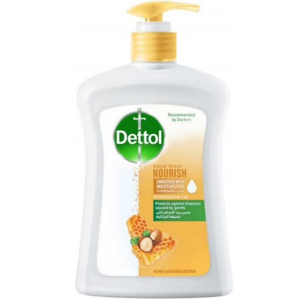 ديتول هاند ووش مغذى - Dettol Hand Wash Nourish (400ml, بدون)