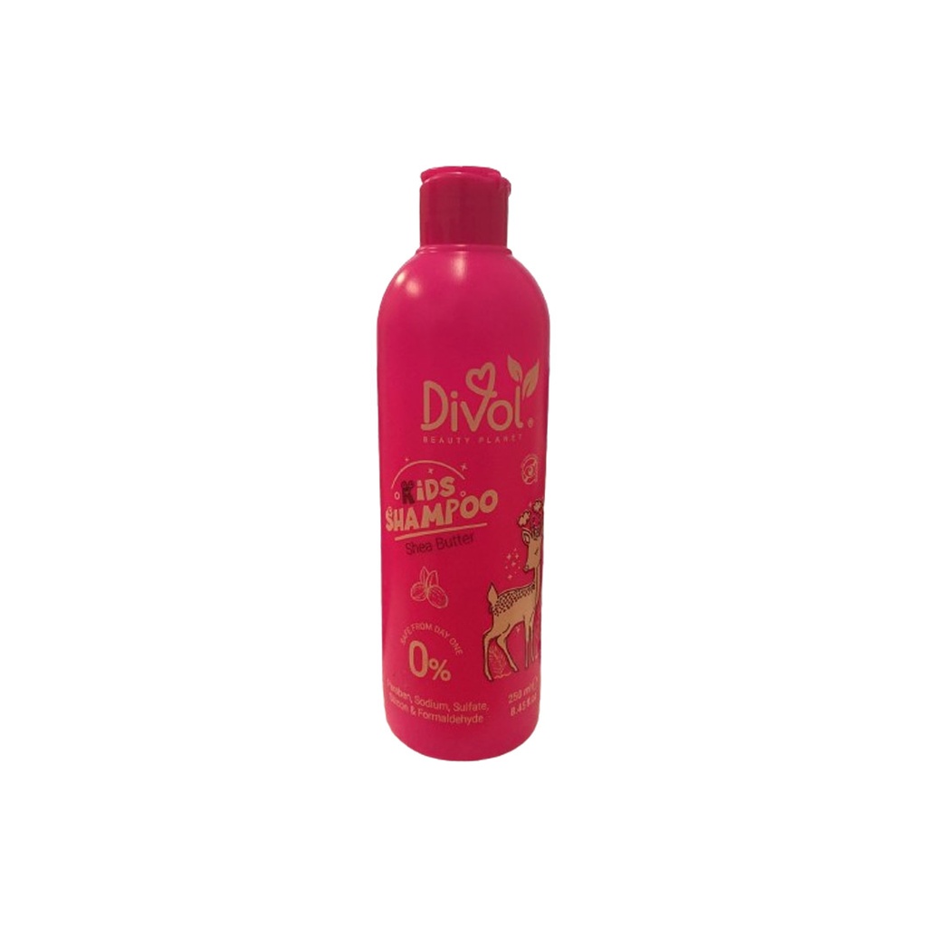 ديفول شامبو زبدة شيا اطفال - Divol Shampoo Shea Butter Kids (250ml)