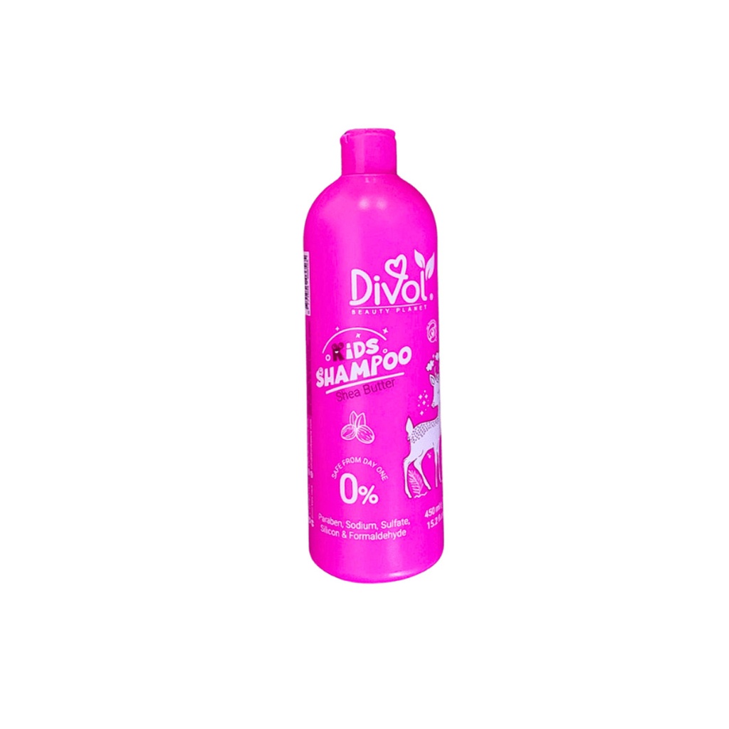 ديفول شامبو زبدة شيا اطفال - Divol Shampoo Shea Butter Kids (450ml)