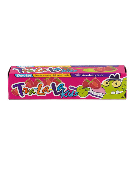 دينتال معجون اسنان اطفال - Dental Tooth Paste Kids (50ml, فراولة, بدون)
