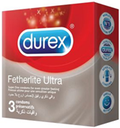 ديوركس عازل - durex Condom (رقيق الاحساس, بدون, 3PC)
