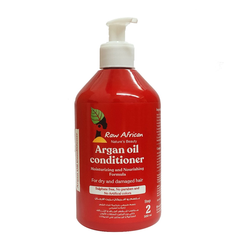 رو افريكان بلسم ارجان - Raw African Conditioner Argan (500ml)