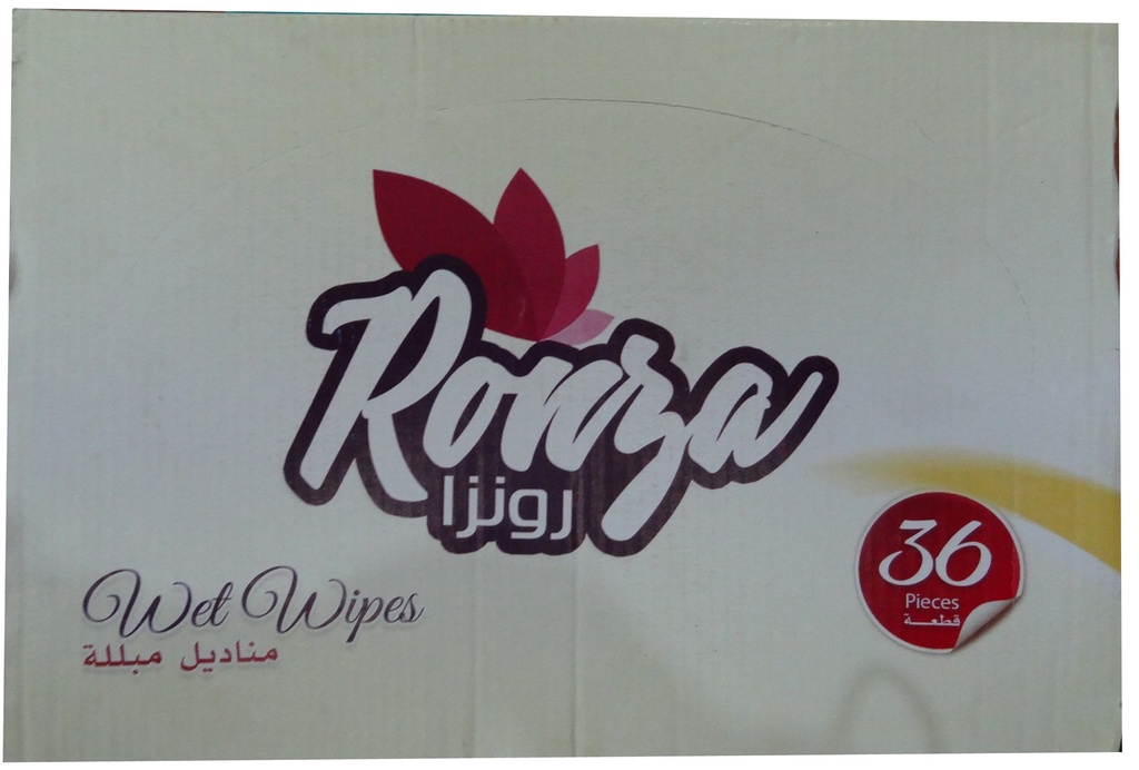 رونزا مناديل - Ronza Wipes 36Psc