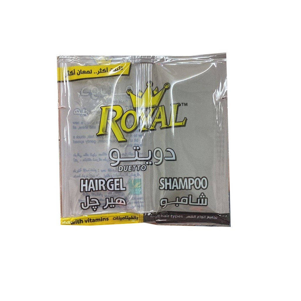 رويال دويتو شامبو&جل - Royal Duetto Shampoo&Gel (7ml+7ml, ابيض)