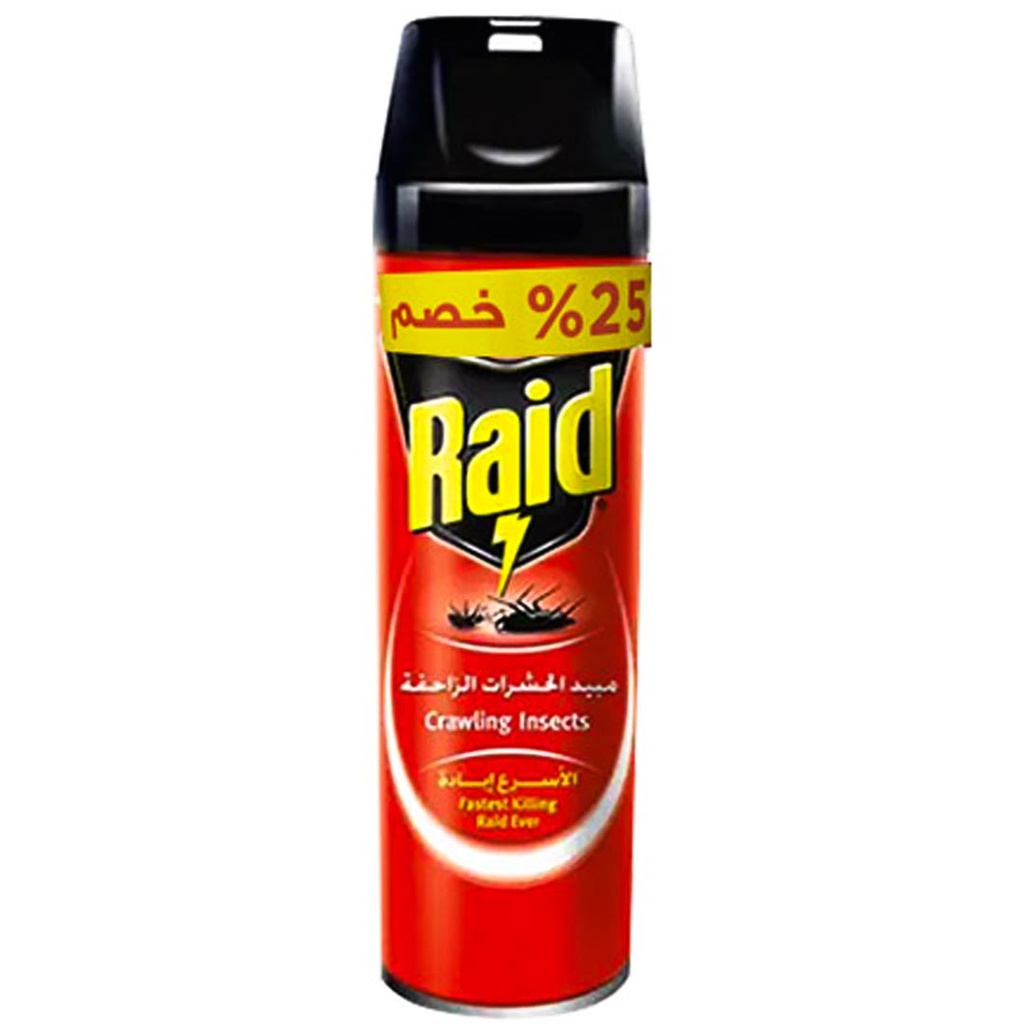 ريد - Raid 12Psc (زاحف, 300ml, عادى, خصم 25%)