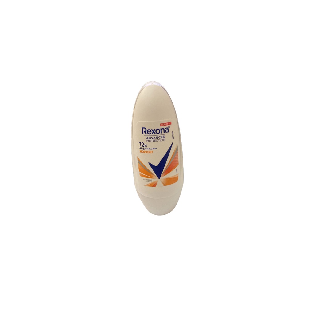 ريكسونا ادفانسيد رول اون - Rexona Advanced Roll On (نسائى, 50ml, ورك اوت, بدون)