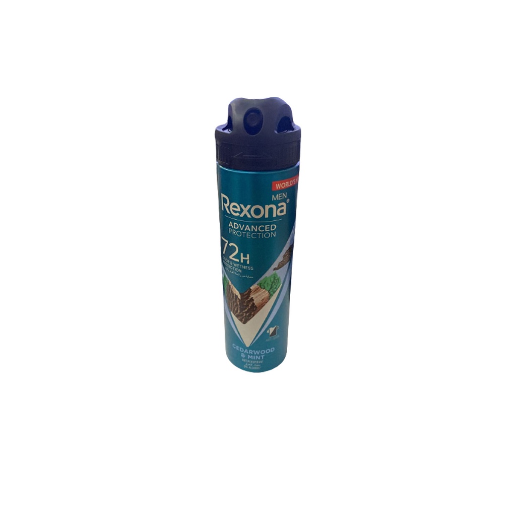 ريكسونا ادفانسيد سبراى - Rexona Advanced Spray (رجالى, 150ml, كيدروود&مينت)