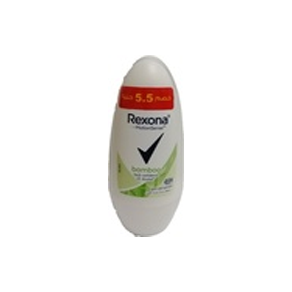 ريكسونا رول اون - Rexona Roll On (نسائى, 50ml, بامبو, خصم 5.5 جنية)