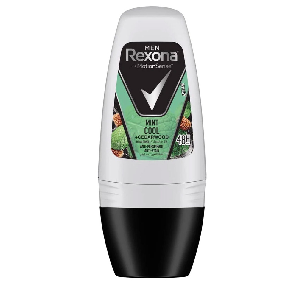 ريكسونا رول اون - Rexona Roll On Men (رجالى, 50ml, مينت كول, بدون)