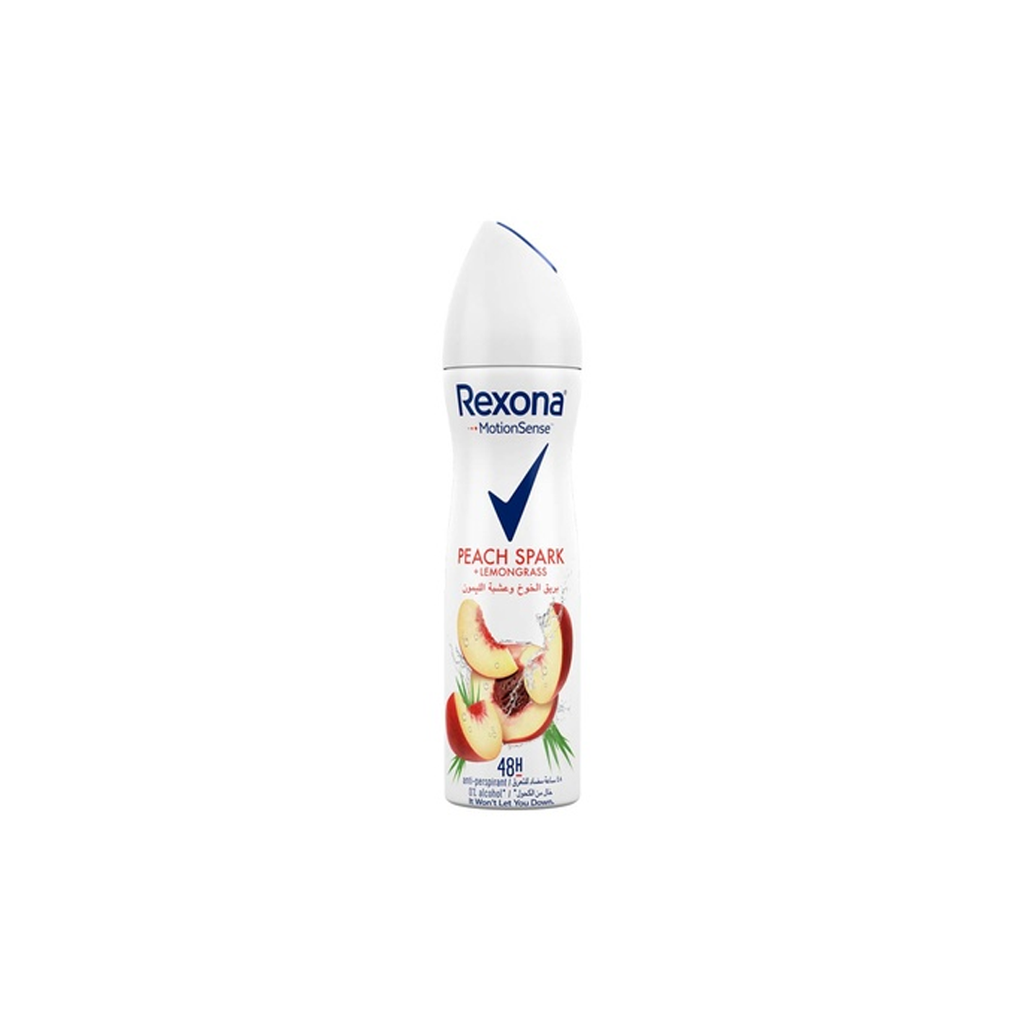 ريكسونا سبراى نسائى - Rexona Spray Woman  (150ml, Peach Spark)