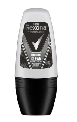 ريكسونا مزيل - Rexona Deodorant (رول اون, رجالى, 50ml, نقاء الفحم, بدون)