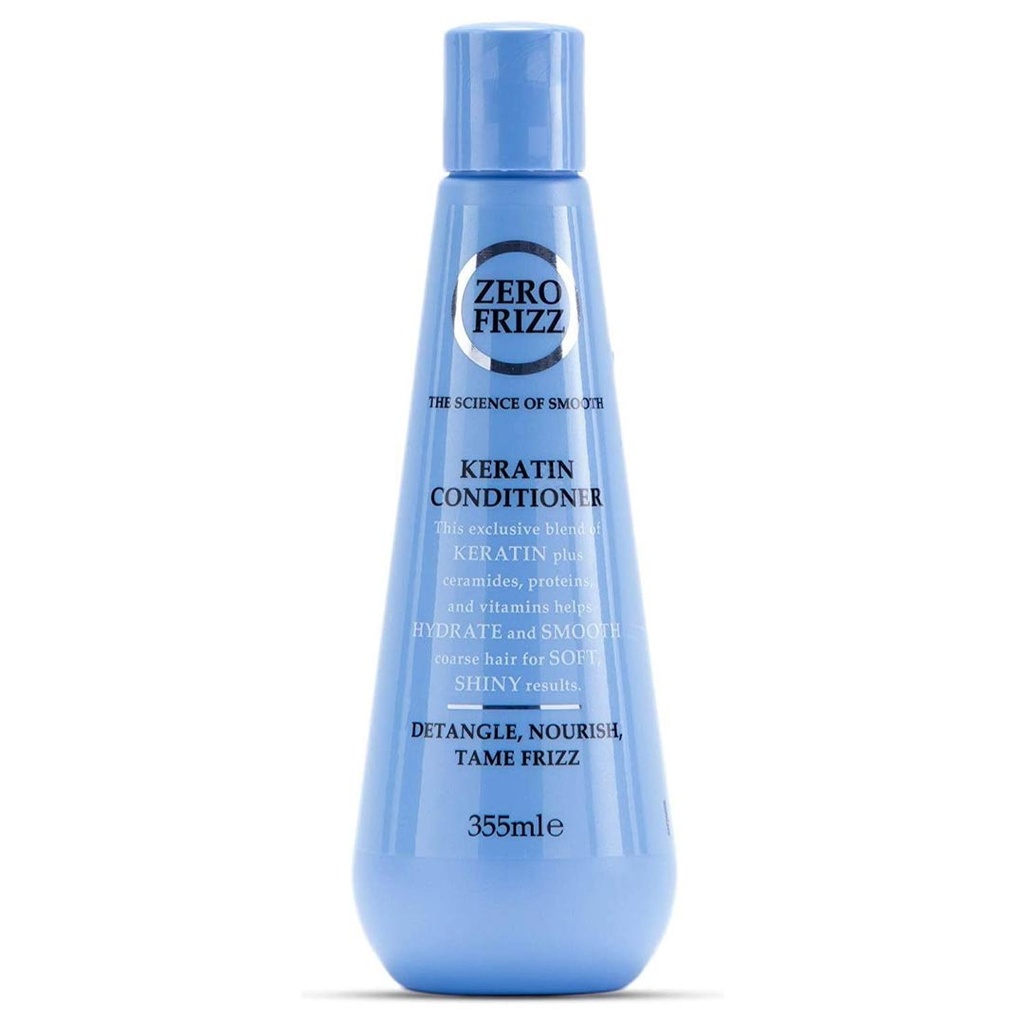 زيرو فريز بلسم - Zero Frizz Conditioner (355ml, Keratin)