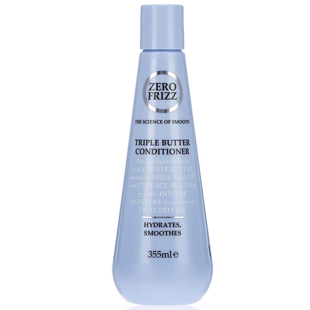 زيرو فريز بلسم - Zero Frizz Conditioner (355ml, Triple Butter)