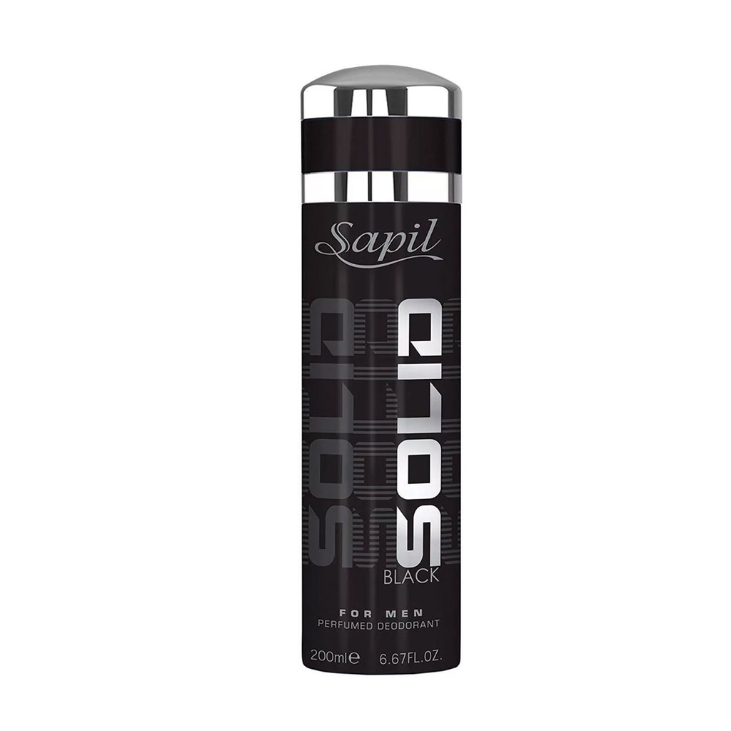 سابيل سبراى رجالى - Sapil Spray Men (200ml, سوليد بلاك)