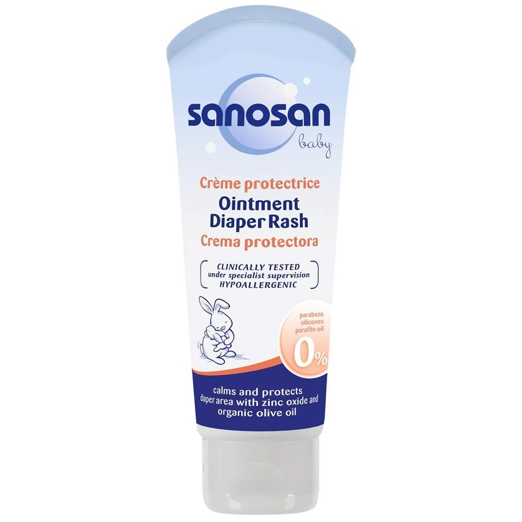 سانوسان - Sanosan (كريم, 75ml, حفاضات, 0)