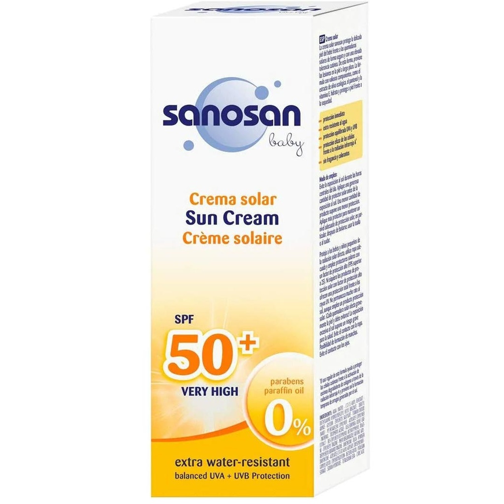 سانوسان - Sanosan (كريم, 75ml, شمس, 50)